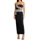 thumbnail image 1 of Vestido vendaje sin tirantes de Bella Barnett con falda de dos piezas, 1 of 3