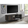 thumbnail image 3 of Milton Greens Stars Inc Modern 2 Open Shelves Wood TV Stand up to 47" in Gray, 3 of 3