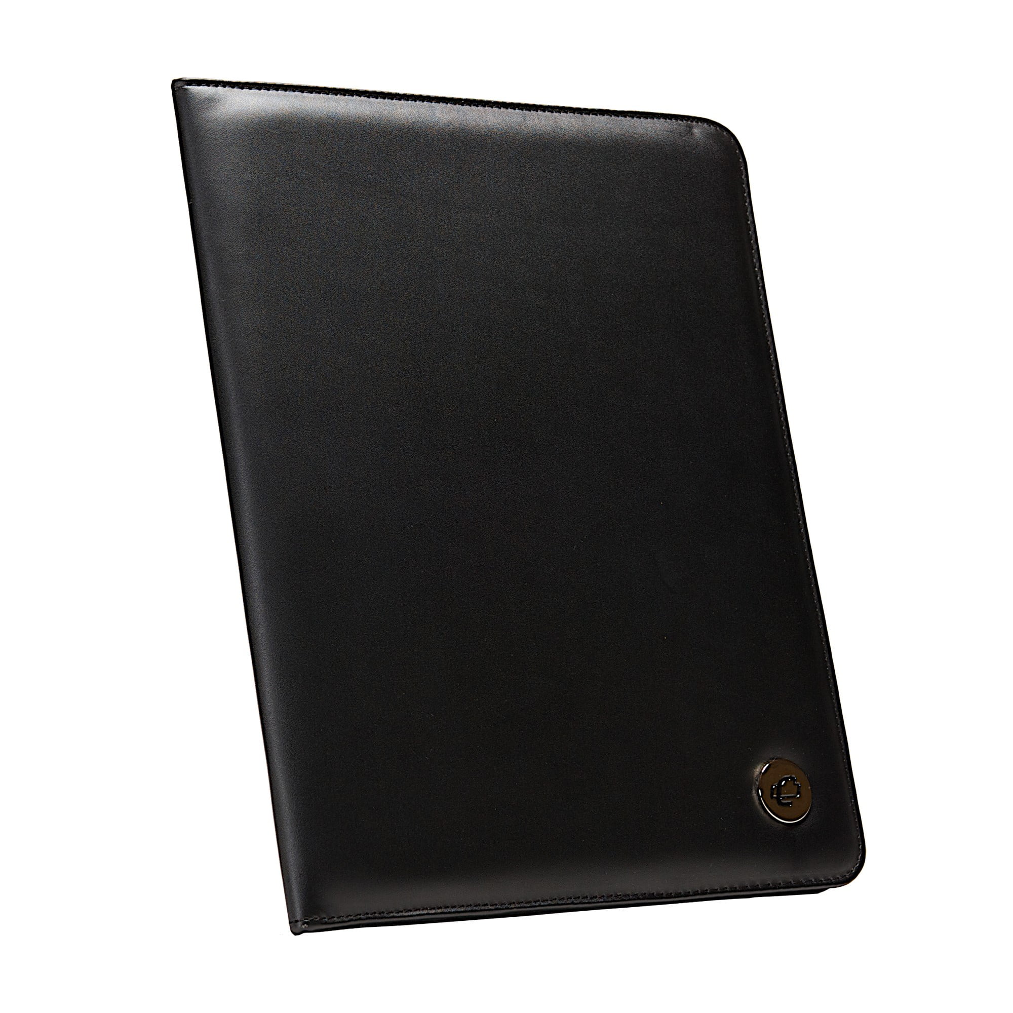 Case-it Executive Leatherette Padfolio with Letter Size Writing Pad, Black (PAD-20)