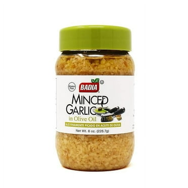 Badia Minced Garlic, 8 oz ( Pack of 2 )