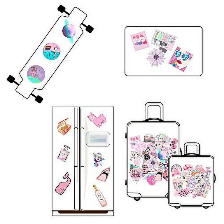 50pc Tailor Sewing Stickers for Water Bottle Suitcase Luggage Laptop Phone  Decor