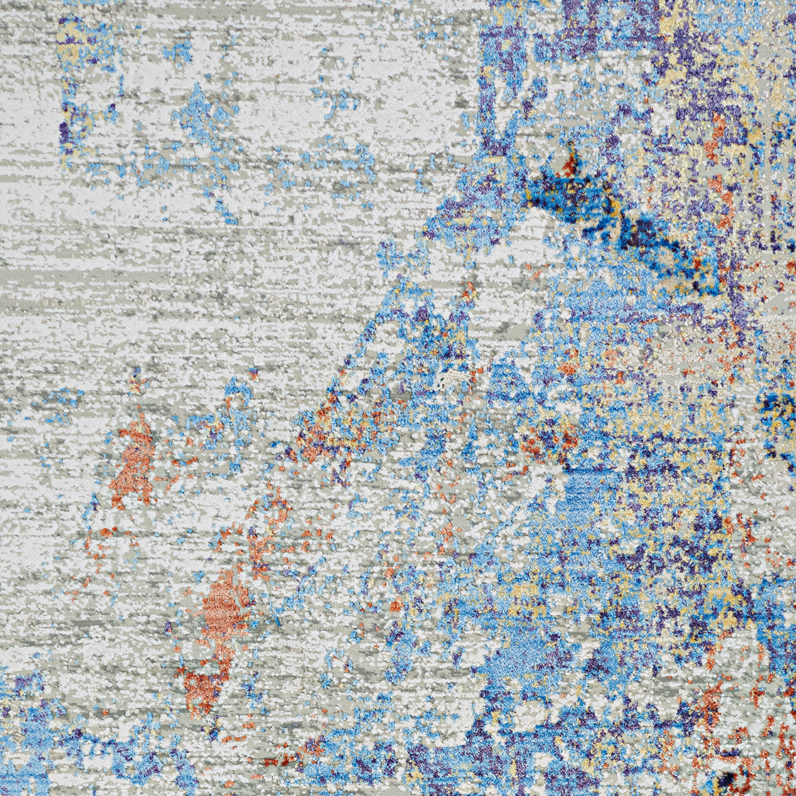 Couristan Vibrata Divergence Multi-Pastels Area Rug