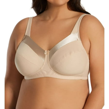 

Women s Bestform 5006715 Full Coverage Satin Trim Wirefree Bra (Nude 38B)