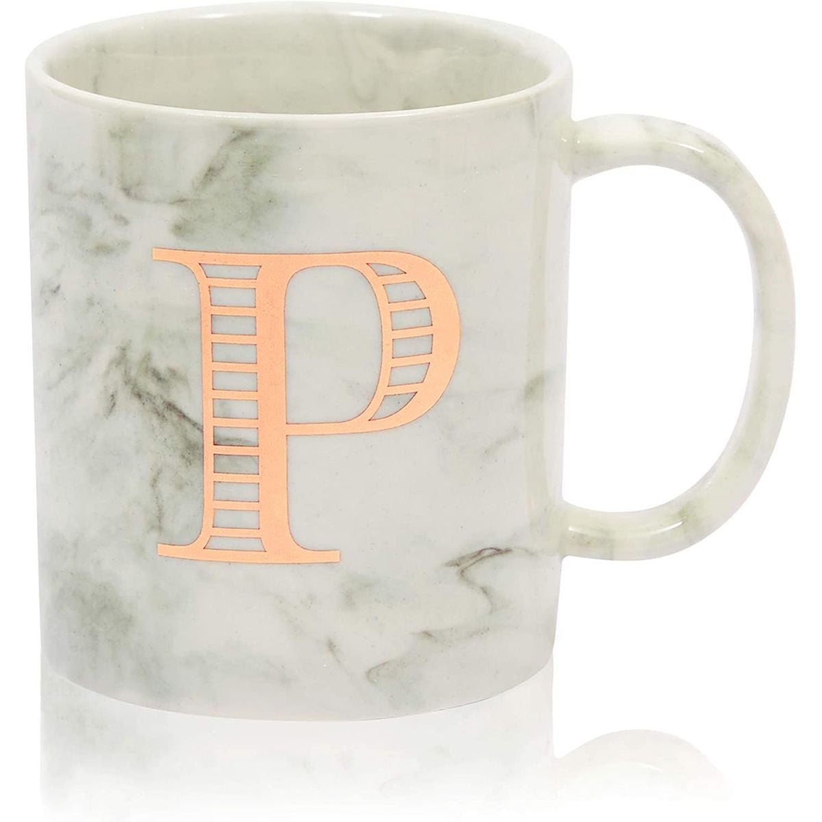 Anthropologie White Shaver Initial "C" Coffee or Tea Mug/Cup FREE SHIPPING!!!