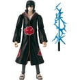 thumbnail image 2 of Naruto Shippuden 6 Inch Action Figure Anime Heroes - Sasuke Uchiha Akatsuki Version, 2 of 2