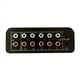 thumbnail image 5 of 2X AU-105RCA Distribuidor de Audio Mezclador de Audio EstéReo 1 Entrada 5 Salidas Distribuidor de Audio Multicanal para Controles de Volumen, 5 of 5