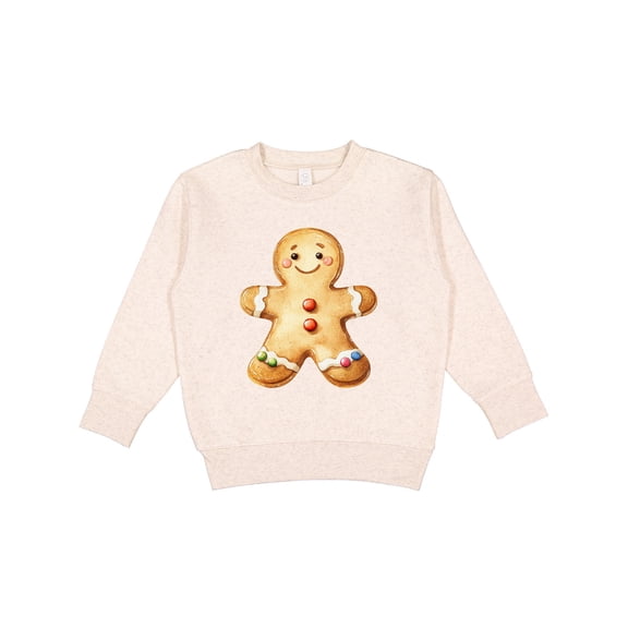 Inktastic Gingerbread Man Cookie Toddler Sweatshirt