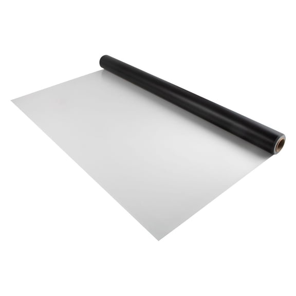 Dance Floor 6.6x23ft, PVC Vinyl Portable Dance Flooring, Non-Slip Reversible Roll for Ballet, Jazz, Contemporary, Hip Hop - Black/White