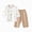 G167-Khaki, variant on masbird Toddler Pajamas Cotton Kids Pajamas for Boys Girls Long Sleeve Pajama Set 2 Piece Snug Fit Pjs Set 6-12 Months 12-24 Months 2t 3t 4t 5t 6t 7t 8t 9t Children(Blue,13-15 Y)