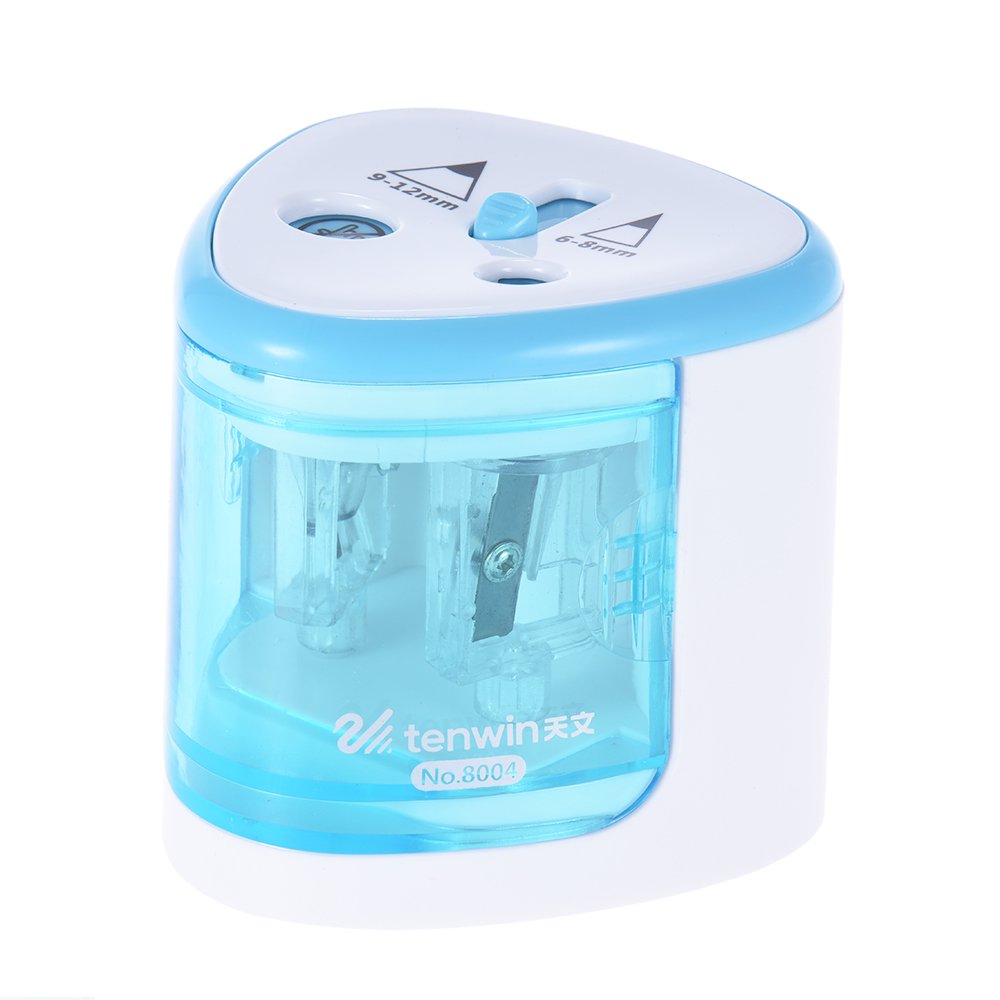 tenwin Multifunctional Automatic Electric Pencil Sharpener Battery