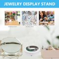 thumbnail image 3 of HLONK Electric Rotary Turntable Watch Show Case Jewelry Stand Display Cabinet Rotating, 3 of 6