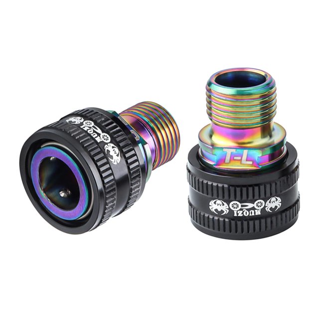 1 par de extensiones de pedal de aleación de aluminio, extensión de bicicleta de carretera, espaciador de pedal extendido adecuado para todas las piez Negro Colorido Sunnimix Extensores de pedal de bicicleta