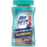 Angle View: Alka Seltzer Heartburn Relief Gummies 32 ct (Pack of 4)