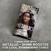 Got2b Metallics Permanent Hair Color, M64 Purple Night Charcoal