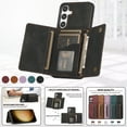 thumbnail image 2 of Designed for Samsung Galaxy A36 5G Wallet Case with Credit Card Holder - Premium PU Leather Flip Kickstand Shockproof Protective Purse Phone Cover for Samsung Galaxy A36 5G - Black, 2 of 6