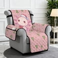 thumbnail image 2 of TSOVTHRID Axolotl Christmas Tree Pink Print Recliner Slipcover Lazy Boy Recliner Chair Cover Non-Slip Recliner Couch Covers Reclining Covers with Pocket Furniture Protector for Home Christmas Decor, 2 of 7