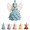 #1, variant on 2025 New DIY Crochet Angel Ornament Kit, Beginner Friendly Craft Crochet Kit, Christmas Tree Hang Decorations, Gift for Christmas Home Holiday Decor (#2)