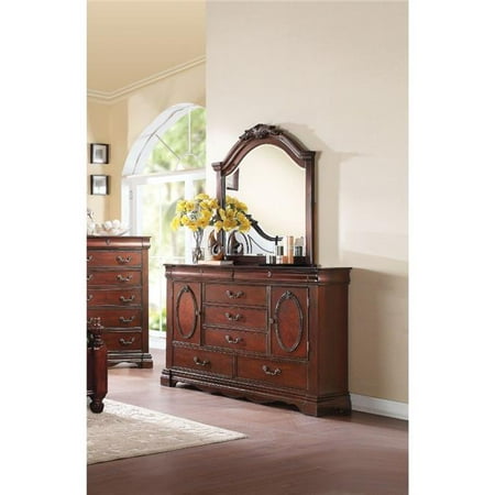 Benzara Bm185865 43 X 15 8 X 62 In Five Drawers Wooden Dresser