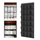 thumbnail image 4 of Organizador de Zapatos perfecl Organizador colgante de la puerta 24 Bolsillos Ahorro de Espacio Negro B, 4 of 8