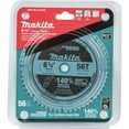 thumbnail image 2 of Makita B-57342 6-1/2 in. 56T Carbide-Tipped Cordless Plunge Saw Blade, 2 of 3