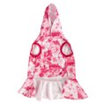 thumbnail image 5 of Justice Pet Polyester Fleece Dog Dress Hoodie, Pink, M, 5 of 6