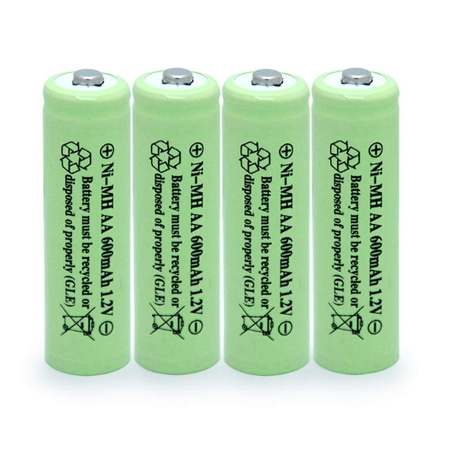Baterías Recargables QBLPOWER AA Ni-MH 600mAh 1.2V 4 unidades
