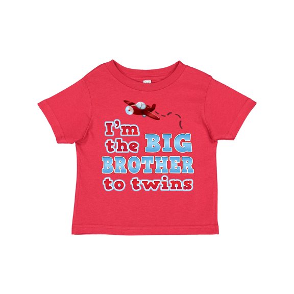Inktastic I'm the Big Brother to Twins. Boys Toddler T-Shirt