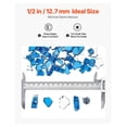thumbnail image 5 of Fire Glass Rocks for Fire Pit, 10 LBS Pacific Blue 1/2 Inch, Fireplace Replacement Glass for Outdoor Fire Pits & Indoor Fireplaces, Decorative Landscape Glass, 5 of 9