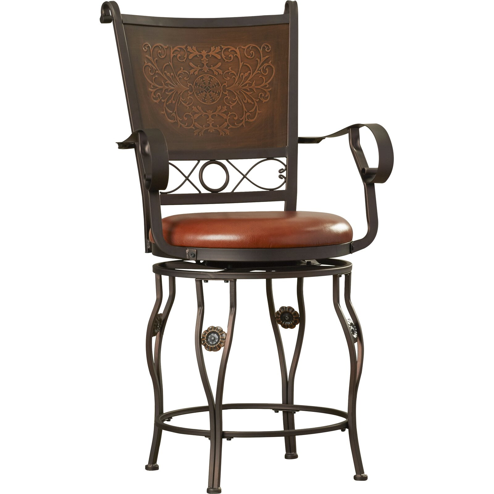 Darlington Swivel Bar & Counter Stool, Weight Capacity (lbs) 400