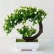 thumbnail image 4 of Plantas artificiales Bonsái Árbol simulado Plantas en maceta Flores falsas Adornos de mesa en maceta, 4 of 5