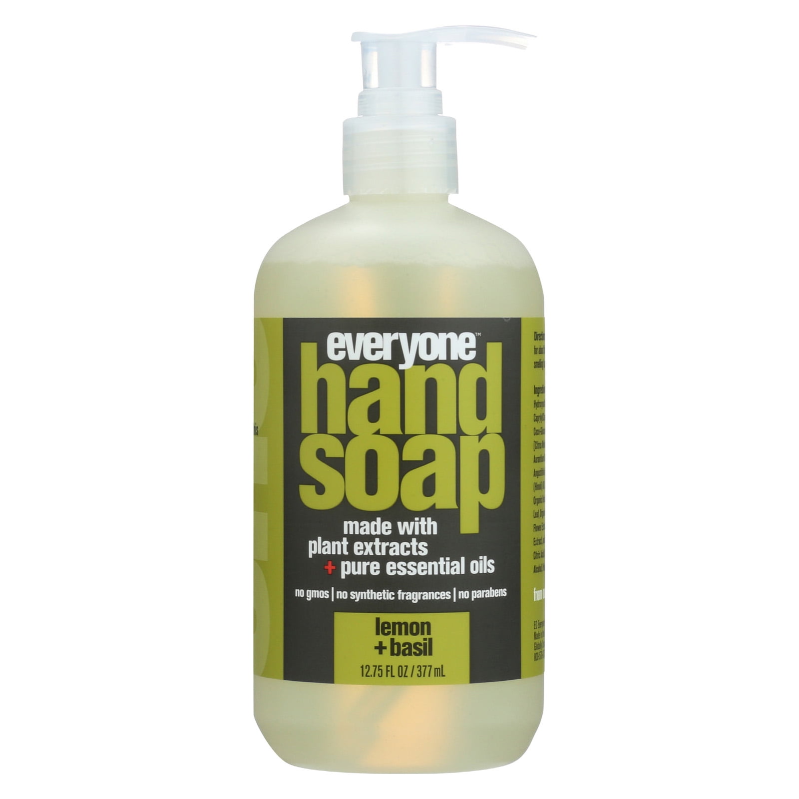Everyone TriclosanFree Liquid Hand Soap Lemon & Basil (12.75 oz
