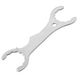 thumbnail image 4 of Cateissary Llave para grifo de cerveza de acero inoxidable, duradera, portátil, multifunción, llave para grifo de cerveza, acoplador de torre a Barra de herramientas, 4 of 6