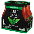 thumbnail image 3 of Lipton Pure Leaf Unsweetened Real Brewed Black Iced Tea, 16.9 fl oz, 6 Pack Bottles, 3 of 6