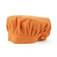 thumbnail image 3 of Toptie Chef Hat for Kid & Adult, Cotton Elastic Adjustable Kitchen Cooking Baking Hat-Orange-S, 3 of 4
