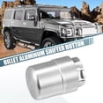 thumbnail image 2 of 1 Pcs Transmission Shifter Button for Hummer H2 2003-2007 Aluminum Alloy Silver Tone, 2 of 7