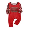 thumbnail image 2 of Family Matching Christmas Pajamas Set,Christmas Printed Red Long Sleeve Sleepwear, Soft Holiday PJs for Family Members of All Ages Great for Christmas Photos & Holiday Celebrations, 2 of 4