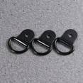 thumbnail image 4 of 24Pcs D Rings Photo Frame Hanging Hooks Picture Frame Holders Wall Bracket Hangers (Black), 4 of 5