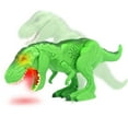 thumbnail image 7 of Mighty Megasaur: Bend & Bite T-Rex with Lights & Sounds Age 3-8 Action Figure, Plastic Green (12.5"), 7 of 7