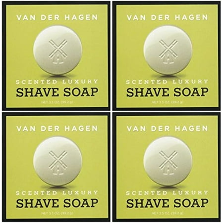Van Der Hagen Shave Soap, 3.5 oz