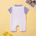 thumbnail image 6 of Coerni Toddler Boy Gentleman Formal Suit Tuxedo Clothes Baby Boys Bowtie Short Sleeve Jumpsuit Bodysuit Pants Outfits, 6 of 9