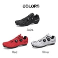 thumbnail image 4 of Zapatos de ciclismo de en's Zapatos de spinning para montar en bicicleta de carretera con compatibles, 4 of 8