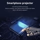 thumbnail image 4 of Mini Proyector Con 5g WiFi y, USB 120ansi HD 1080p apoyado Proyector Al Aire Libre, 40 A 130 Pulgadas de Distancia de Alcance, Proyector de Películas para, 4 of 7