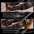 thumbnail image 5 of Vintage Handmade Leather Watch Leaf Ladies Ladies Wrap Around Quartz Watch Bracelet, 5 of 5