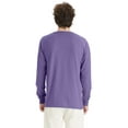thumbnail image 3 of Hanes Long Sleeve Cotton T-Shirt Unisex Garment Dyed Tee Crewneck Cotton, 3 of 7
