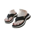 thumbnail image 1 of IUJSOY Womens Wedge Sandals Arch Support Platform Slippers Non-Slip Trendy Rhinestone Slip on Shoes, 1 of 9