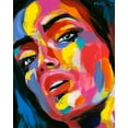 thumbnail image 2 of Warren, Annie 15x18 Gold Ornate Wood Framed with Double Matting Museum Art Print Titled - Prismatic Pout I, 2 of 4