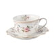 thumbnail image 3 of Juego de tazas y platillos para café, multiusos, con diseño único de flores, para beber té Platillo en forma de onda, 3 of 9