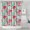 Pioneer Flower Floral-4, variant on Pioneer Flower Floral Print Pattern Shower Curtain 36"x72" ,Bathroom Decorative Shower Curtains Set with 12 Hooks,Modern Waterproof Washable Shower Curtain