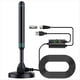 thumbnail image 1 of Antena de TV Digital de Alta Definición de Columna Amplificador Universal para Interiores y Exteriores con Interruptor Antena de TV UHF Ajustable, 1 of 5