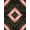 Pink Black Gold, Pattern 7, variant on ODIKA 8'x10' Washable Area Rug Pink Smooth Grey Interlocking Wave Balanced Flow Motif Contemporary for Dining Room, Large Office, Lounge, Non-Slip Chair-Friendly Mat
